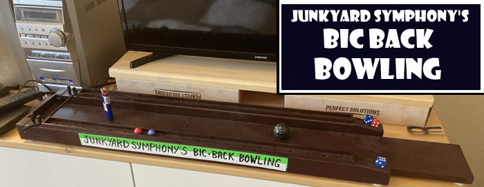 Junkyard Symphony's Bic Back Bowling