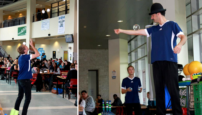 Junkyard Symphony at La Cit Collgiale.