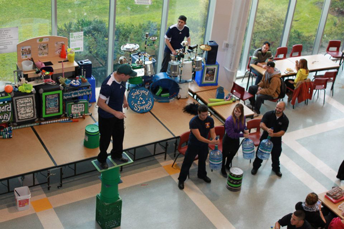 Junkyard Symphony at La Cit Collgiale.