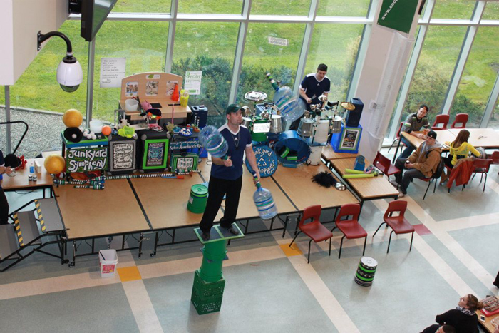 Junkyard Symphony at La Cit Collgiale.