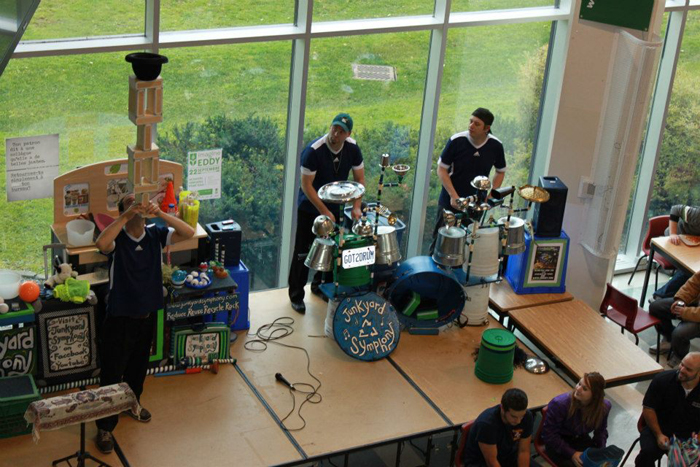 Junkyard Symphony at La Cit Collgiale.