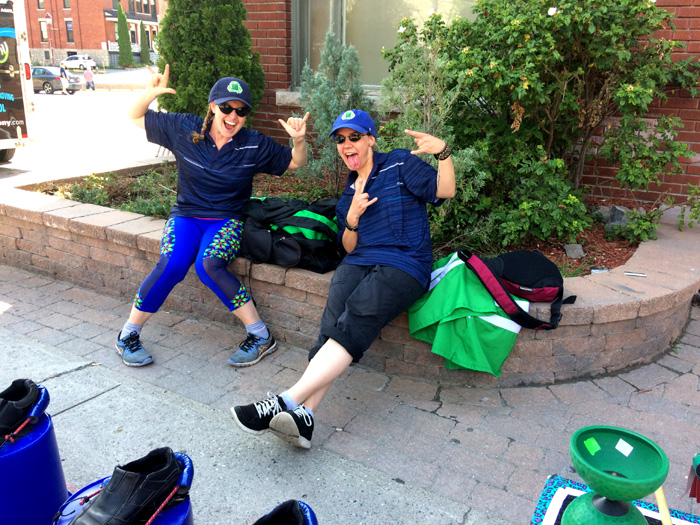 Junkyard Symphony at Festival Kafe Karamel, Gatineau, July 28, 2018.