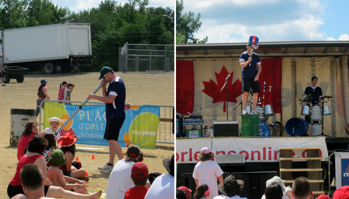 Junkyard Jonny plays Didgeridoo and Basketball.