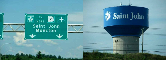 Arriving in Saint John