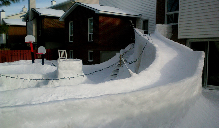 Junkyard Symphony's Snowslides 2014.