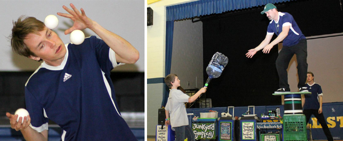 Junkyard Symphony at Caldwell Street Public School.