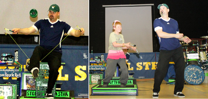 Junkyard Symphony at Caldwell Street Public School.