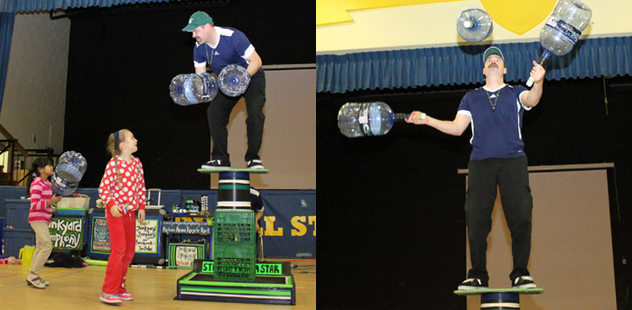 Junkyard Symphony at Caldwell Street Public School.