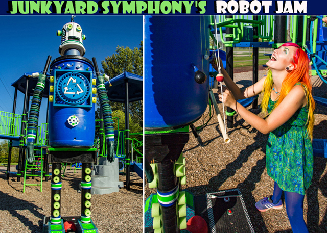 Junkyard Symphony's Robot Jam